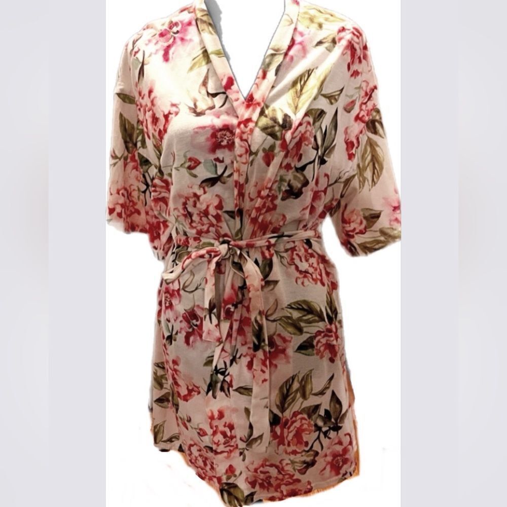 Show Me Your Mumu Brie Floral Robe Size OS - Picture 5 of 10